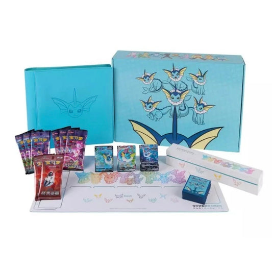 Pokémon TCG S-Chinese VAPOREON Eevee GX GIFT BOX ETB